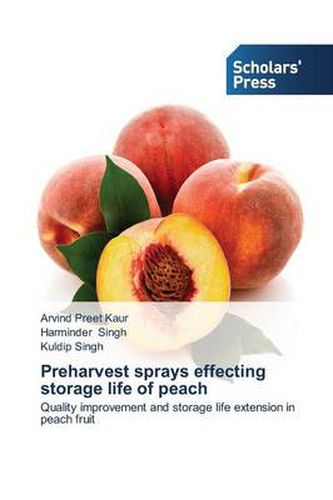 Cover image for Preharvest sprays effecting storage life of peach