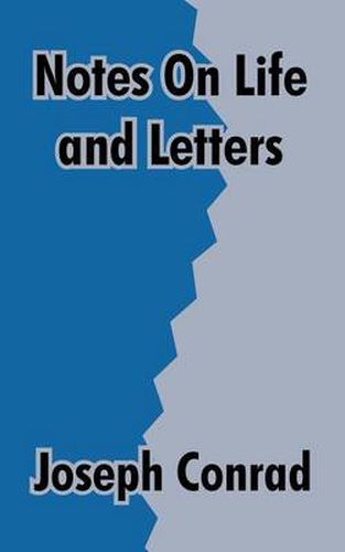 Cover image for Notes On Life and Letters