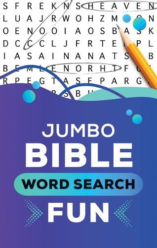 Cover image for Jumbo Bible Word Search Fun