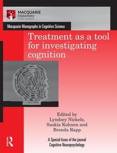 Cover image for Treatment as a tool for investigating cognition