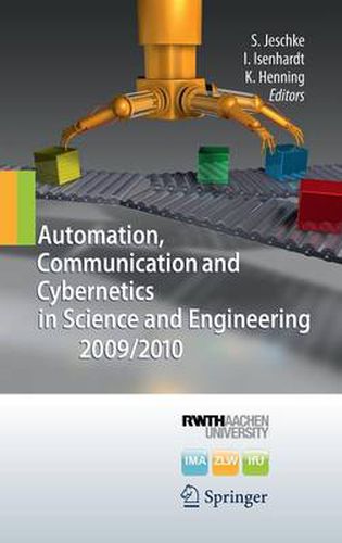 Cover image for Automation, Communication and Cybernetics in Science and Engineering