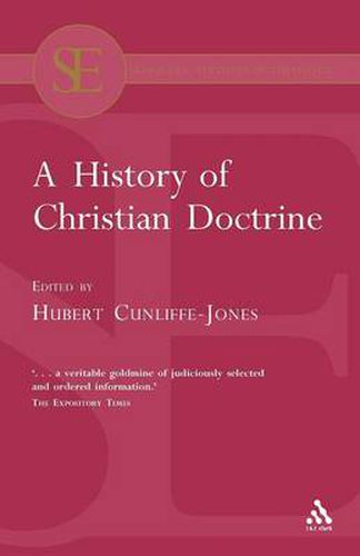 Cover image for A History of Christian Doctrine