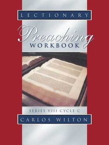 Cover image for Lectionary Preaching Workbook: Series VIII, Cycle C