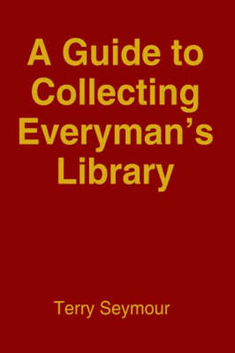 Cover image for A Guide to Collecting Everyman's Library