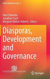 Cover image for Diasporas, Development and Governance