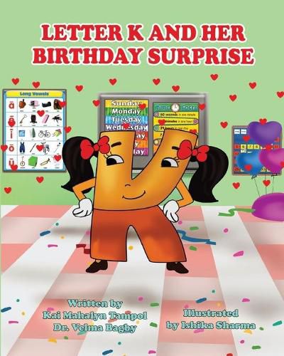 Cover image for The Letter K and Her Birthday Surprise