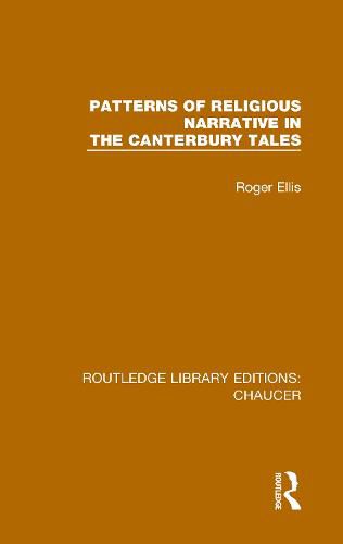 Cover image for Patterns of Religious Narrative in the Canterbury Tales