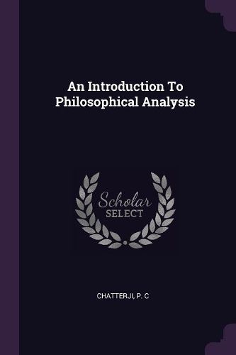 Cover image for An Introduction To Philosophical Analysis
