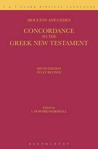 Cover image for A Concordance to the Greek New Testament