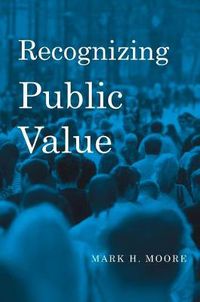 Cover image for Recognizing Public Value