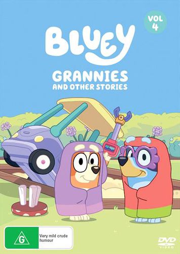 Cover image for Bluey: Grannies and other stories, Volume 4 (DVD)