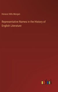 Cover image for Representative Names in the History of English Literature