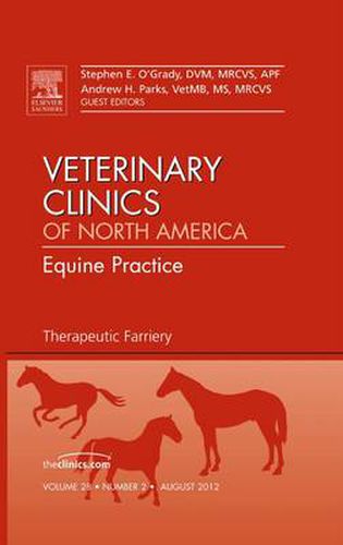 Cover image for Therapeutic Farriery, An Issue of Veterinary Clinics: Equine Practice