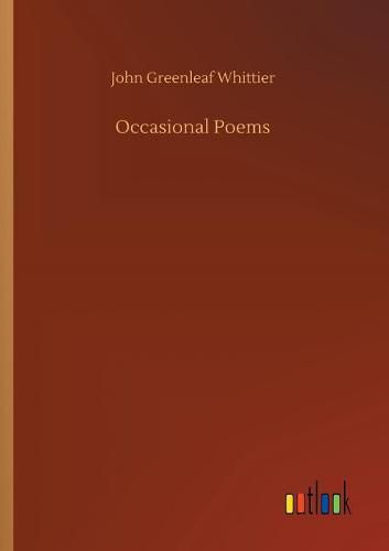 Cover image for Occasional Poems