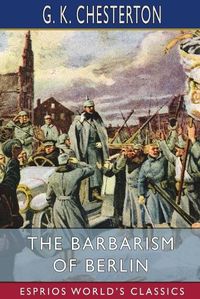 Cover image for The Barbarism of Berlin (Esprios Classics)
