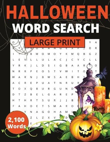 Cover image for Halloween Word Search