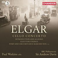 Cover image for Elgar Cello Concerto Pomp And Circumstance Marches No 1-5