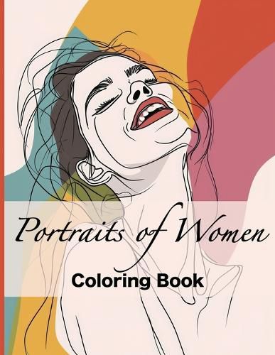 Cover image for Portraits of Women Coloring Book