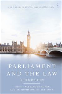 Cover image for Parliament and the Law