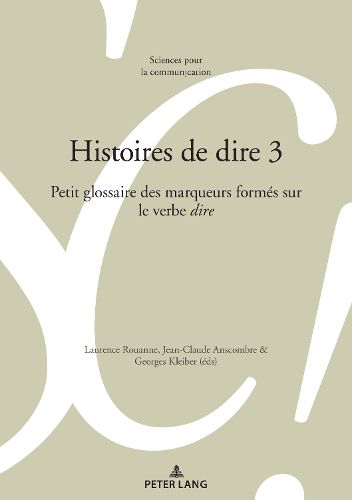 Cover image for Histoires de Dire 3