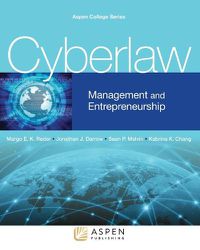 Cover image for Cyberlaw: Management and Entrepreneurship