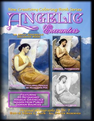 Cover image for New Creations Coloring Book Series: Angelic Encounters