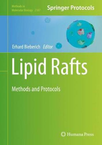 Cover image for Lipid Rafts: Methods and Protocols