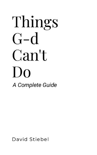 Cover image for Things G-d Can't Do