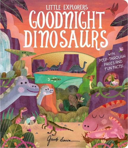 Cover image for Goodnight Dinosaurs