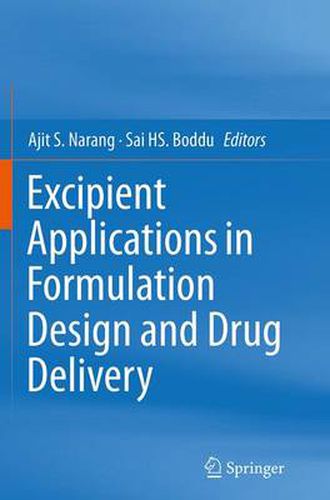 Cover image for Excipient Applications in Formulation Design and Drug Delivery