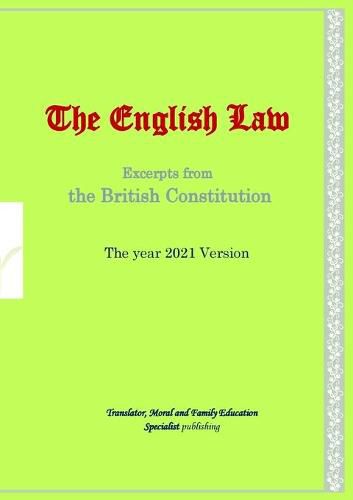Cover image for The English Law