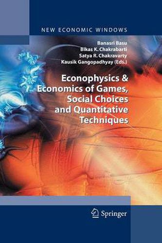 Cover image for Econophysics & Economics of Games, Social Choices and Quantitative Techniques