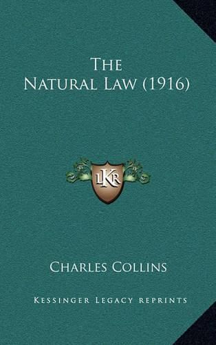 Cover image for The Natural Law (1916)