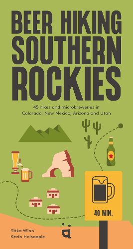 Cover image for Beer Hiking Southern Rockies