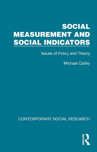 Cover image for Social Measurement and Social Indicators
