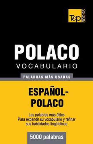 Vocabulario espanol-polaco - 5000 palabras mas usadas