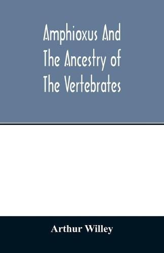 Cover image for Amphioxus and the ancestry of the vertebrates