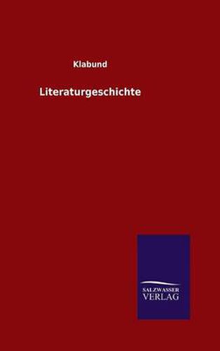 Cover image for Literaturgeschichte