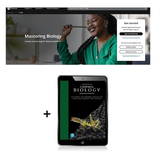 Modified MasteringBiology with Pearson eText -- Instant Access -- for Campbell Biology