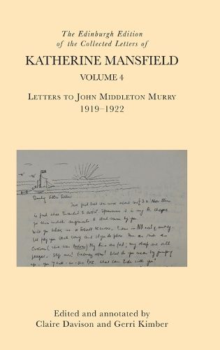 Cover image for The Edinburgh Edition of the Collected Letters of Katherine Mansfield, Volume 4
