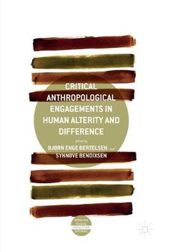 Cover image for Critical Anthropological Engagements in Human Alterity and Difference