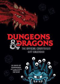 Cover image for Dungeons & Dragons: The Official Countdown Gift Calendar: 25 Days of Mini Books, Mementos, and More!
