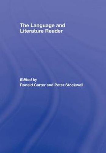 Cover image for The Language and Literature Reader