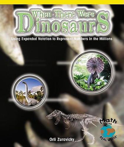 Cover image for When There Were Dinosaurs: Using Expanded Notation to Represent Numbers in the Millions