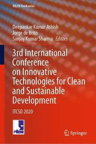 Cover image for 3rd International Conference on Innovative Technologies for Clean and Sustainable Development: ITCSD 2020