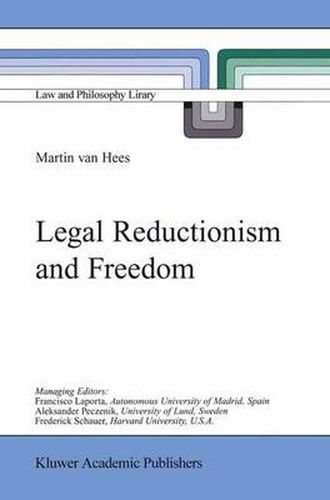 Cover image for Legal Reductionism and Freedom