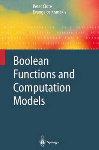 Cover image for Boolean Functions and Computation Models