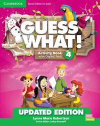 Cover image for Guess What! Level 4 Activity Book with Digital Pack and Home Booklet Special Edition for Spain Updated