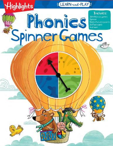 Cover image for Highlights Learn-and-Play Phonics Spinner Games