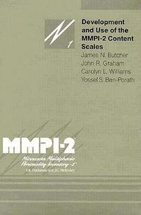 Cover image for Development and Use of the MMPI-2 Content Scales